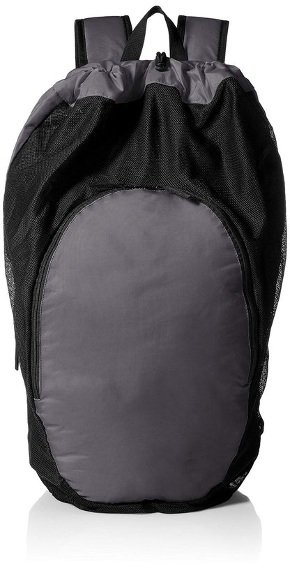 ASICS Gear Bag 2.0, Steel Grey/Black, One Size Size, Grey/Black