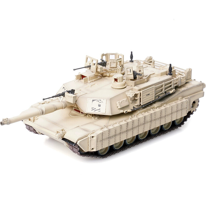 1/72 Panzerkampf US M1A2 TUSK1 AbramsM1 Main Battle Tank Sand Finished Model