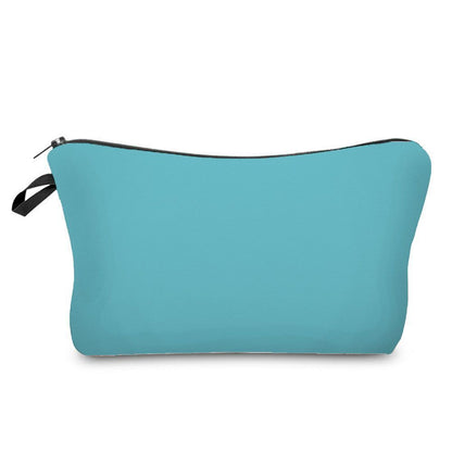 Heat Transfer Cosmetic Bags Toiletry Purse Waterproof Makeup Organizer Storage