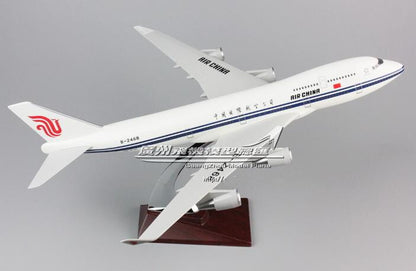 40CM AIR CHINA BOEING 747-400 B-2468 Passenger Airplane Resin Aircrarft Model