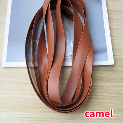 5 Meters DIY Faux Leather Trim Bias Tape Ribbon for Sofa Clothes Crafts