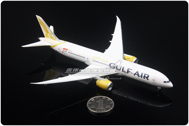 1:400 Phoenix GULF AIR BOEING 787-9 Passenger Airplane Diecast Aircraft Model