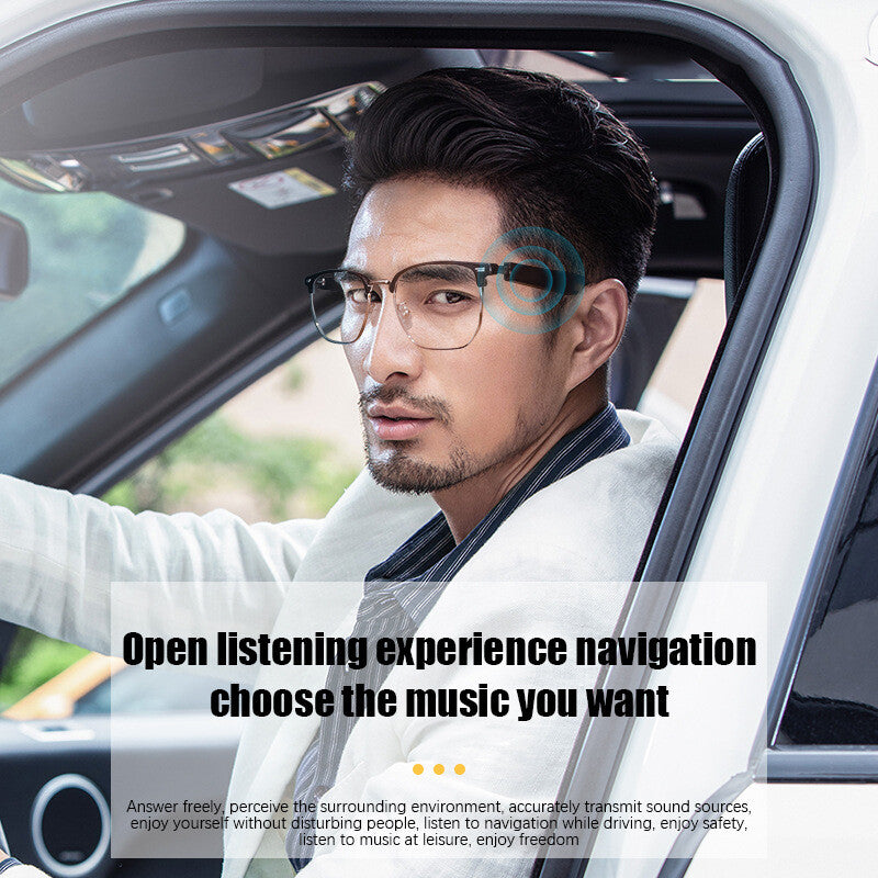 Smart Glasses Bluetooth Music Headset Wireless Audio Sports Sunglasses Driving