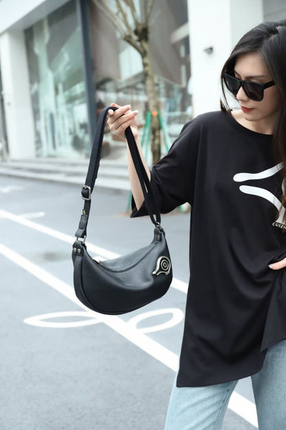 Soft Leather Bag Small Crossbody Handbags Vintage Shoulder Purse 29*16.5*6.5 CM