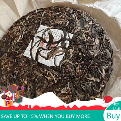 357g Yunnan Sheng Pu-erh Tea Cake Duoyi Gao Gan Raw Puerh Cake Tea Pu'er Raw Tea