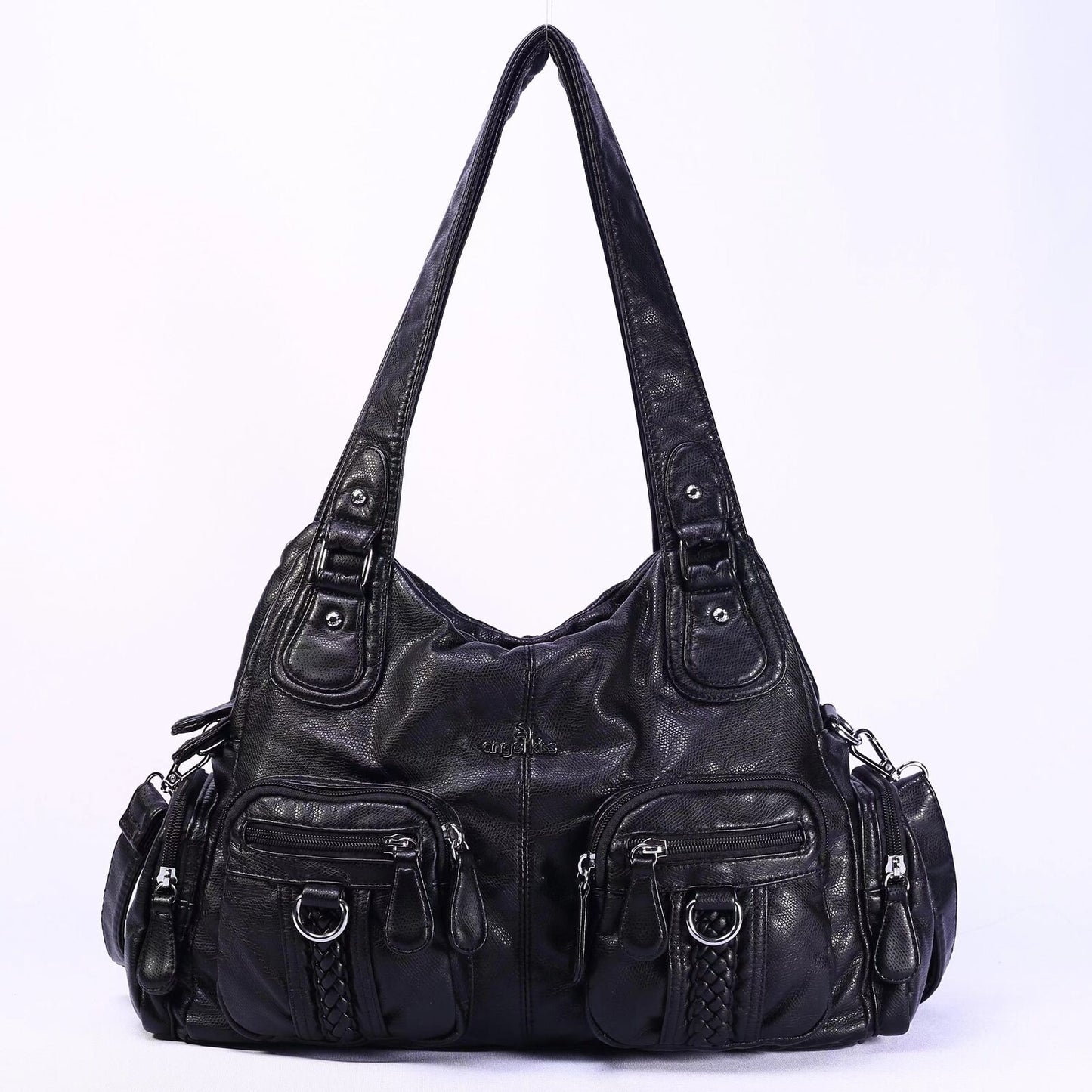 Shoulder Bag Crossbody Multifunctional Handbag Waterproof Purse Traveling Pack
