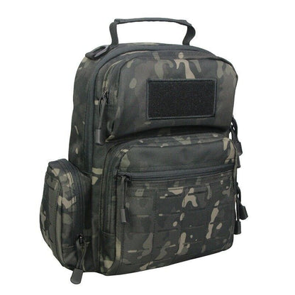 Mens Backpack Tactical Sling Shoulder Bag Molle Travel Chest Pack Outdoor Hiking