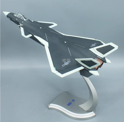 1:48 44CM J-20S Stealth Fighter Plane Aircraft Diecast Military Airplane Model
