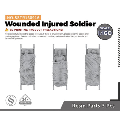 SSMODEL SSTR160916 1/160 Character Model Wounded Injured Soldier