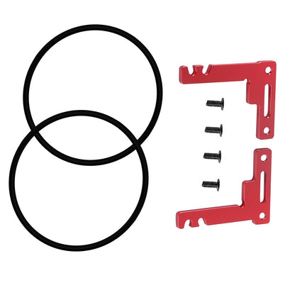 Aluminum Short Battery Holder Bracket Set For Tamiya TT02 Series