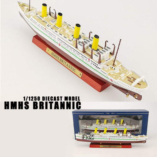 HMHS BRITANNIC 1/1250 diecast model ship ATLAS