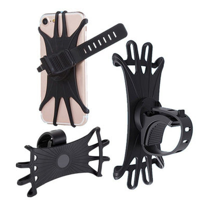 Scooter Phone Holder Rotational Handlebar GPS Silicone Scooter Part Accessories