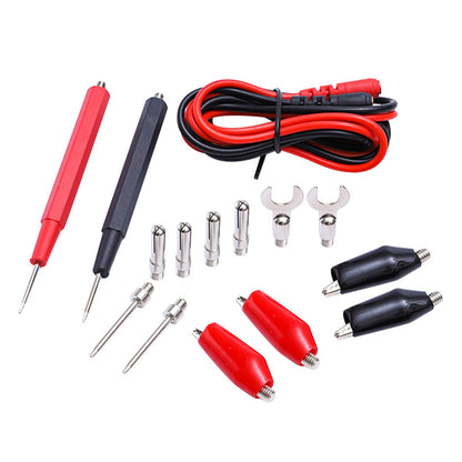 16Pcs Copper Multimeter Test Lead Cable Probes Accessories For Volt Meter