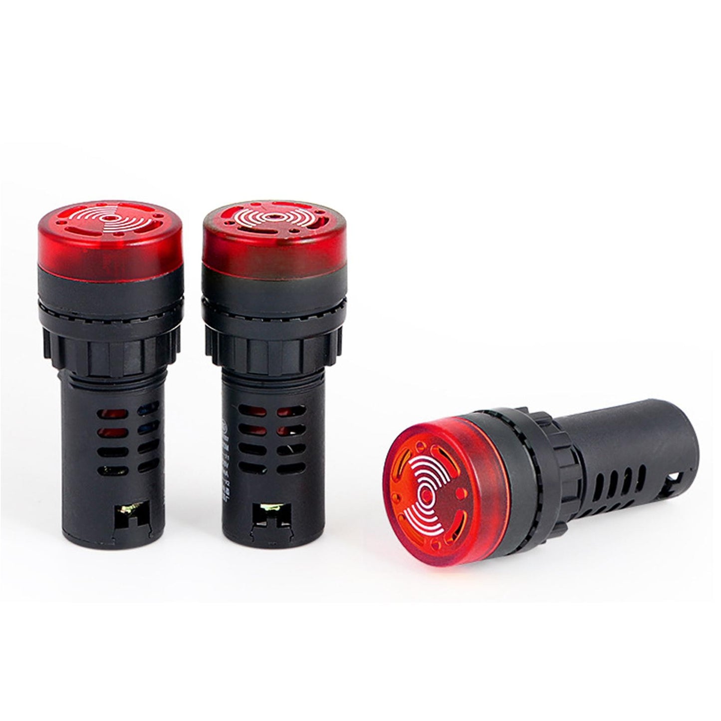 1/2/3/5/10Pcs 110V AD16-22SM Buzzer LED Flash Alarm Indicator Signal Light s