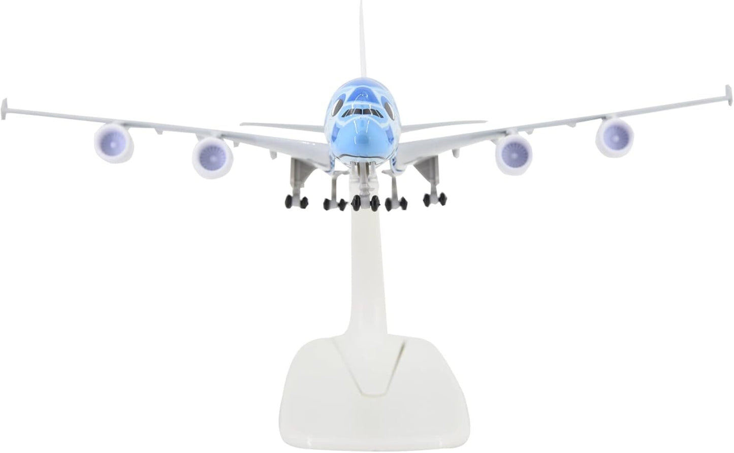 1:400 18cm A380 ANA Sea Turtle Metal Airplane Model Plane Toy Plane Model Blue