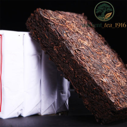 2pc*250g Yunnan Pu'er Ripe Tea Brick Yunnan Large Leaf Pu'er Tea Brick