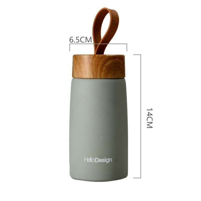 Mini Thermos Bottle Vacuum Flask Insulated Coffee Stainless Steel Travel Mug Cup