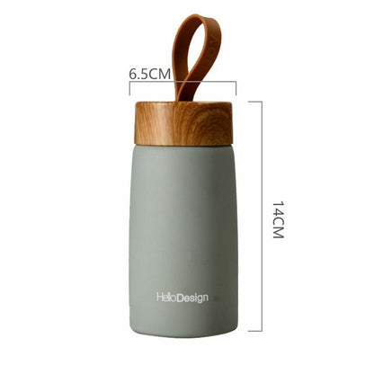 Mini Thermos Bottle Vacuum Flask Insulated Coffee Stainless Steel Travel Mug Cup