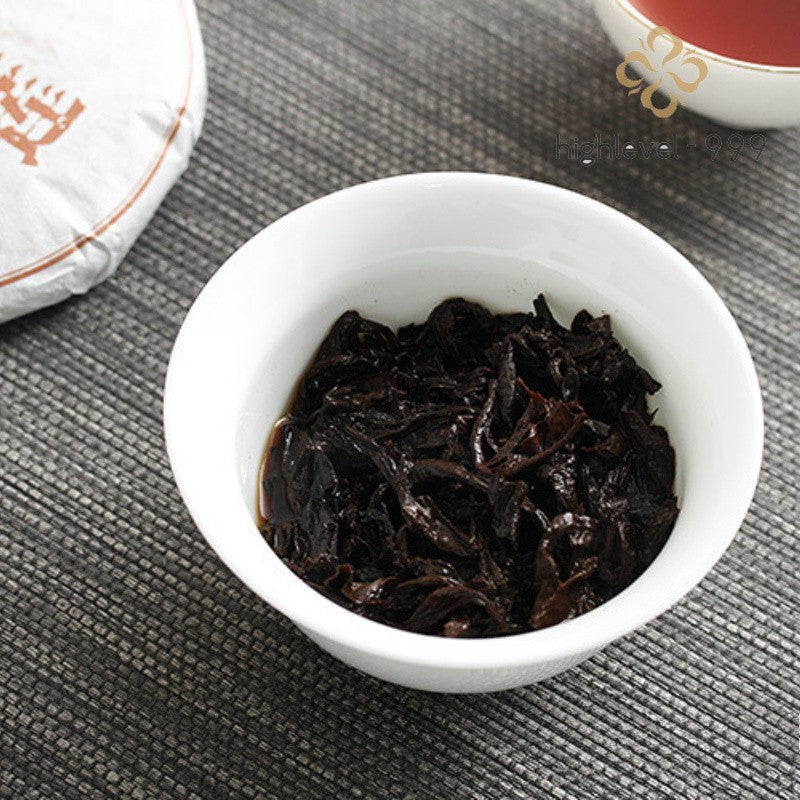 100G Ripe Pu'er Square Brick 2020 Yunnan Fermented Tea Factory -