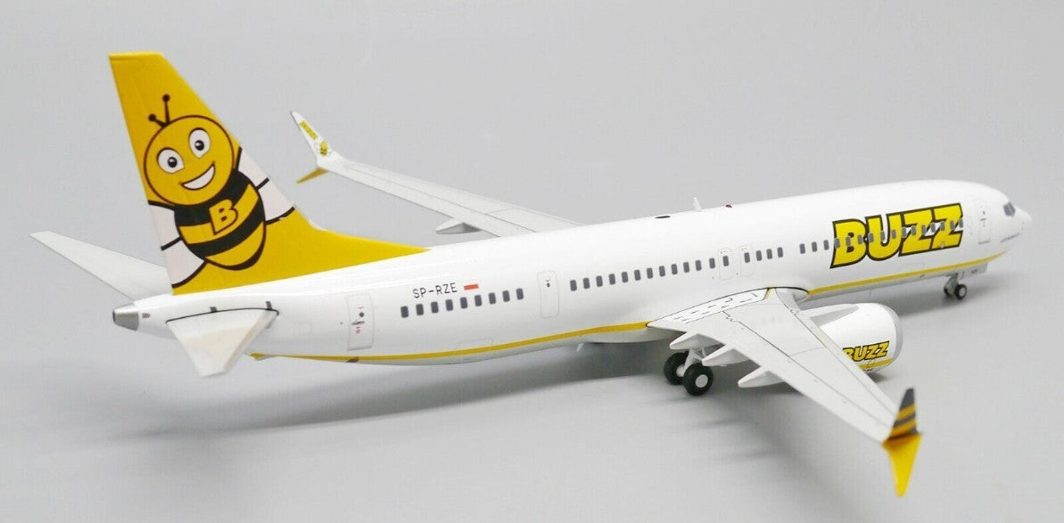 1:200 JC Wings Buzz BOEIN B737 Max8 G Passenger Airplane Diecast Aircraft Model