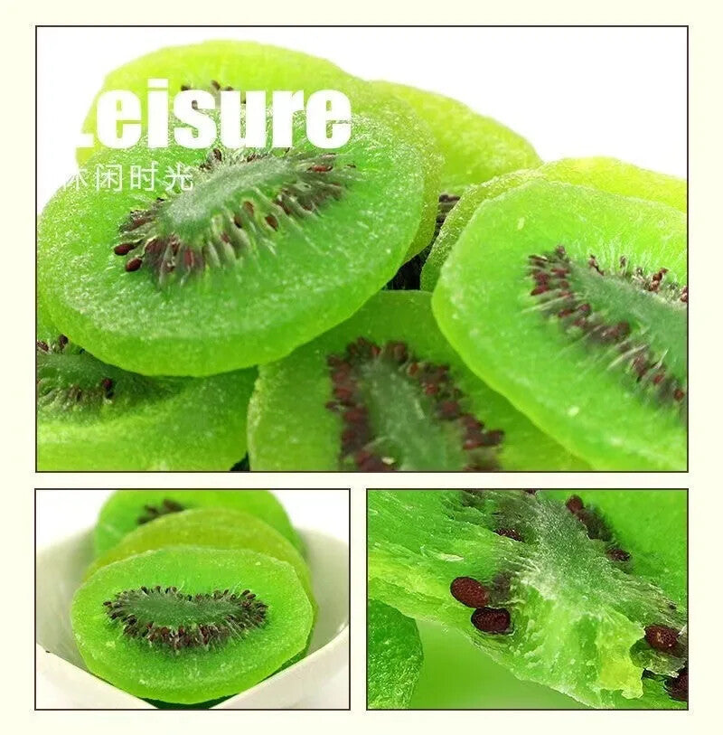 500g Natural Organic Kiwi Crisp Dried Kiwi Fruit Snacks