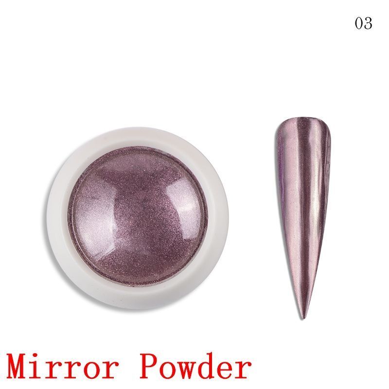 Nail Polish 8ml Jars Silver Gold Mirror Metallic Lacquer UV Gels Soak Off Paints