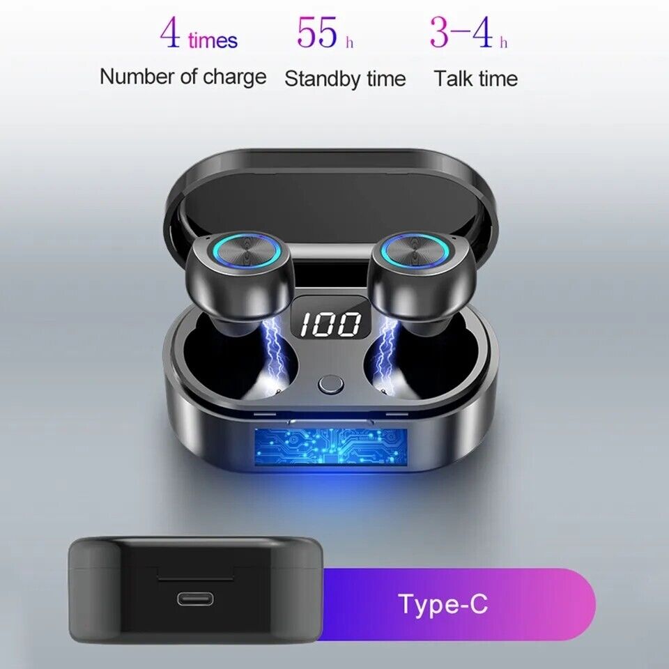 Audifonos Inalambricos Bluetooth 5.0 Auriculares para Telefonos Tablet Phone USA