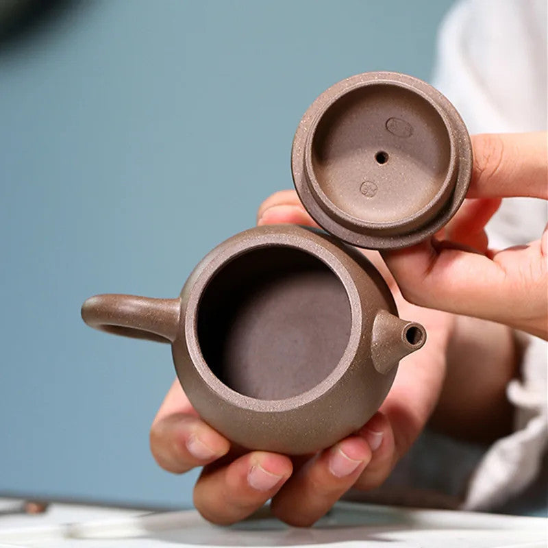 90ml Chinese Yixing Purple Clay Teapot Handmade Zisha Tea Set Kettle Teaware