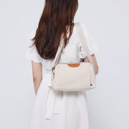 Canvas Bag Versatile Armpit Shoulder Bag Messenger Bags Canvas Purse Cotton 1 PC