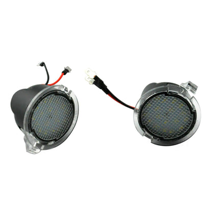 6500K 18LED Puddle Light Side Rearview Mirror For Ford Edge Mondeo Taurus Fusion
