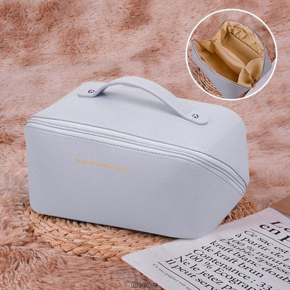 Big Traveling Makeup Bags Synthetic Cosmetic Pouch Toiletry Organizer Waterproof