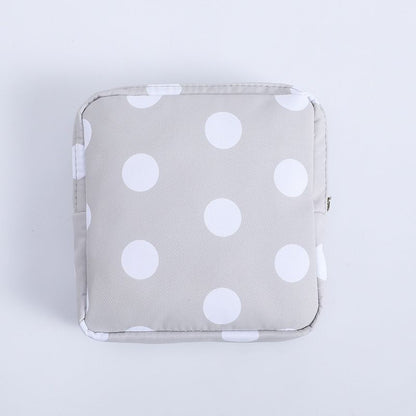 Small Cosmetic Bag Traveling Sanitary Napkin Storage Purse Coin Lipstick Wallet