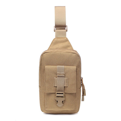 Men's Tactical Military Shoulder Bag Molle Chest Pack Messenger Bags Sling Pack