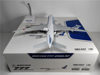 JC wings ANA Cargo for BOEING B777-200F JA771F Opening version 1/200 Plane Model