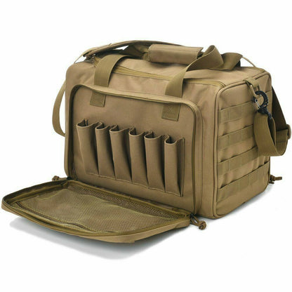 Tactical Range Bag Shooting New Case Pack Khaki Hunting Sling Bag Camping
