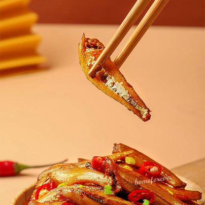 Jinzai Small dried fish spicy snacks Mixed flavor