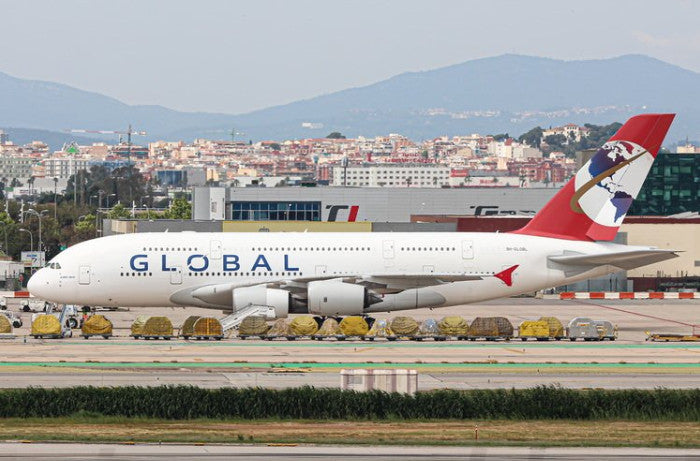 1:400 Phoenix Global Airlines Airbus A380 Airplane Diecast Aircraft Plane Model