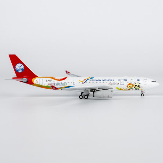 1:400 NGmodels Sichuan Airlines Airbus A330-200 Airplane Diecast Plane Model