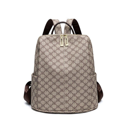Backpack Ladies Bag Traveling Backpack Women Traveling Bag Large Geometric Purse