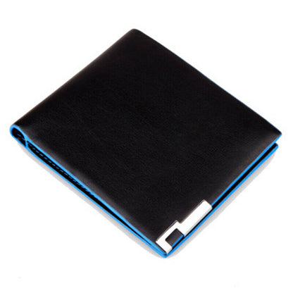 Cash Clip Bag Card & ID Money Purse Billfold Men's PU Wallet Multi-card Clamps