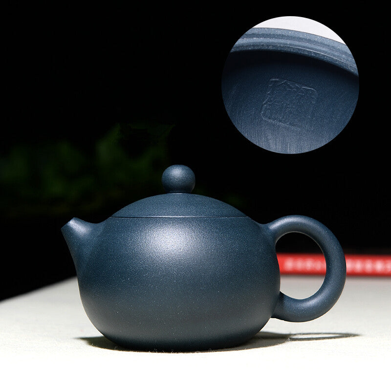 6oz Handmade Tea Pot Ball Shaped Infuser Holes Water Lock Yixing Zisha Xishi Pot