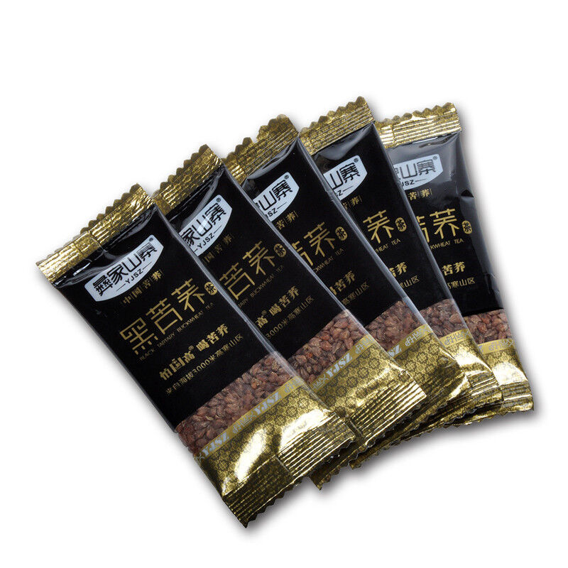 1000g Full Chinese Tea Black Buckwheat Tea Black Tartary Buckwheat Plantule