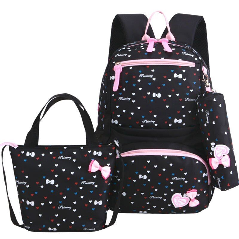 3Pcs Set School Bags Backpacks Kids Backpack Children Girls School bag