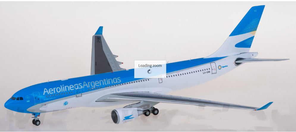 1:200 JC Wings Aerolíneas Argentinas Plane 330-200 LV-GHQ Diecast Aircraft Model