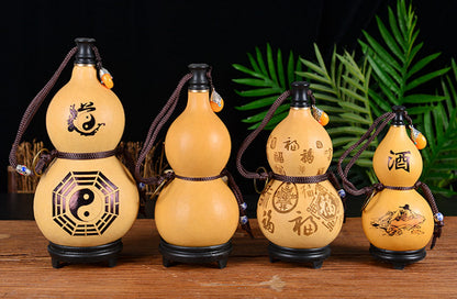 Natural Gourd, Portable Water Cup, Wine, Medicine Gourd, Baifu Wine Gourd