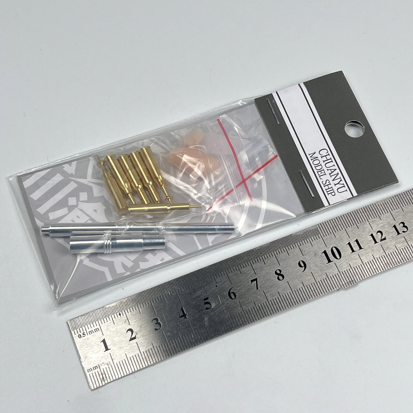 1/35 Scale US M1A2 Abrams Tank Metal Gun Barrels + Shells Model Parts For Tamiya