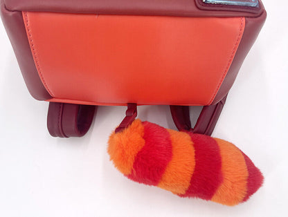 Disney Collection Rare Panda Loungefly Mini Backpack Pixar Mei Turning Red Bag