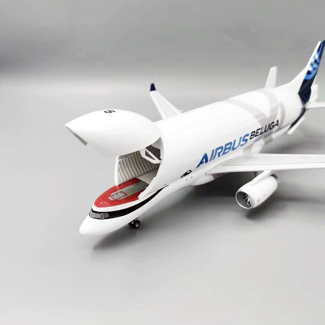 1/150 Scale Beluga Airliner Aircraft Model AIRBUS HOUSE COLOR Painted
