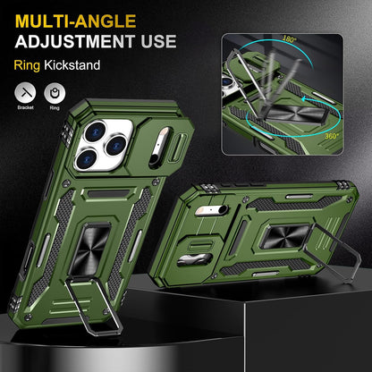 Phone Case Compatible with I Phone17 Pro Max Case with Camera Lens Cover & HD Sc