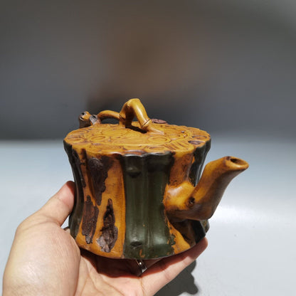 Vintage Chinese Yixing Purple Clay Teapot Zisha Ceremony Fashion Gift Teaware